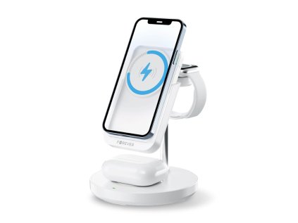 bezdratova nabijeci stanice forever s power bankou 5v1 macs 100 bila ien506597