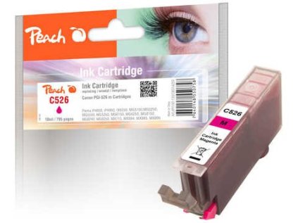 peach c526 purpurova magenta kompatibilni s canon cli 526m ien126235