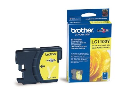 brother inkoust lc 1100y yellow 325 stran originalni ien93015