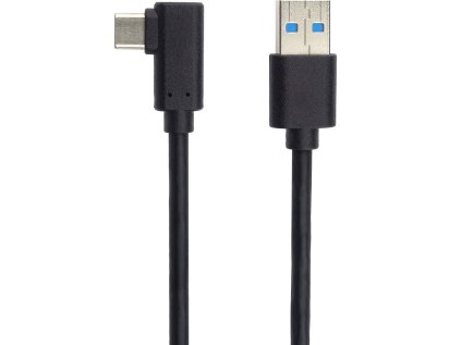 premiumcord kabel usb typ c m zahnuty konektor 90 usb 3 0 a m 50cm ien341896