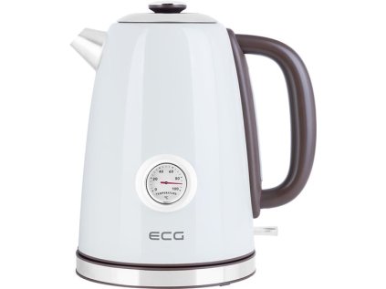 ECG RK 1700 Magnifica Intenso Rychlovarná konvice 1,7 l nerez, bílá