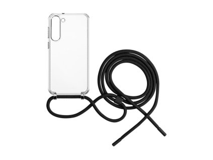pouzdro fixed pure neck s cernou snurkou na krk pro samsung galaxy s23 ien514707