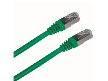 DATACOM Patch cord FTP CAT5E 1m zelený