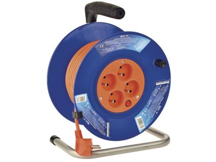 pvc prodluzovaci kabel na bubnu 4 zasuvky 25m ien296881