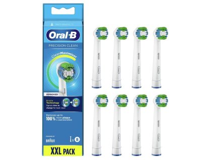 oral b eb 20 4 pro precision clean nahradni hlavice 8 ks ien520795