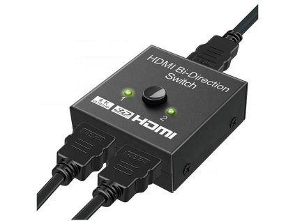 PremiumCord HDMI Switch 4K, FULL HD 1080p obousměrný 2-1 nebo 1-2