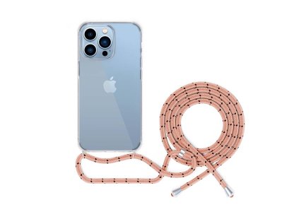 epico transparentni kryt se snurkou pro iphone 13 pro max ruzova ien491680