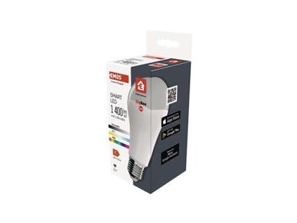 chytra led zarovka gosmart a65 e27 14 w 94 w 1 400 lm rgb stmivatelna zigbee ig503775