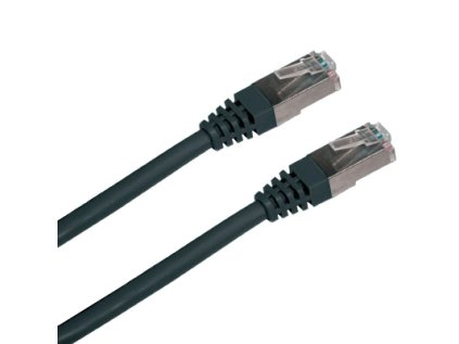DATACOM Patch cord FTP CAT5E 0,5m černý
