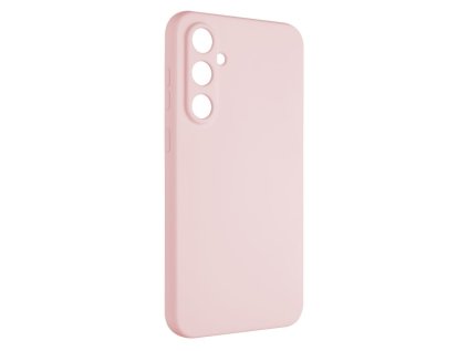 Zadní pogumovaný kryt FIXED Story pro Samsung Galaxy S23 FE, růžový