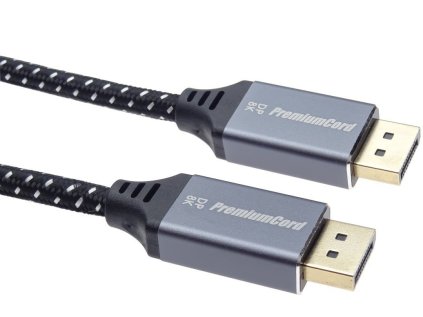 premiumcord displayport 1 4 pripojny kabel kovove a zlacene konektory 1m ien392548