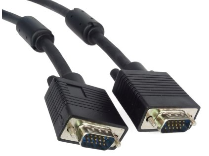 premiumcord kabel k monitoru hq coax 2x ferrit svga 15p ddc2 3xcoax 8zil 20m ien56283