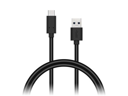 Connect IT Wirez USB-C - USB, černý, 2m