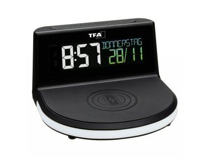 tfa digitalni budik s moznosti bezdratoveho nabijeni charge it wireless ien388671