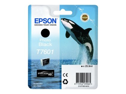 epson t7601 photo black fotograficka cerna originalni ien337540