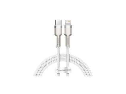 baseus cafule series nabijeci datovy kabel usb c na lightning pd 20w 2m bila ien437915