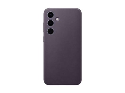 samsung zadni kryt z veganske kuze pro samsung galaxy s24 fialovy ien513393