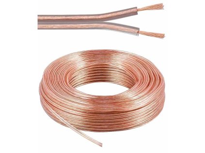 kabely na propojeni reprosoustav 99 9 med 2x2 5mm2 25m ien378425