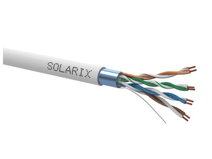 solarix kabel licna cat5e ftp pvc sedy 305m box ien125198