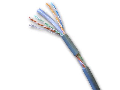 datacom utp lanko cat6 pvc 305m box sedy ien507328