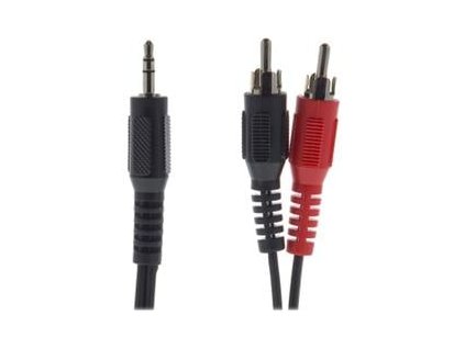 sencor sav 104 050 3 5 mm stereo jack 2x cinch rca konektor ig490846