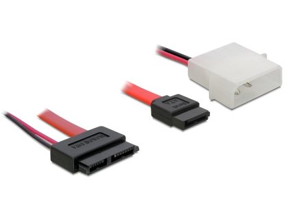 delock kabel sata slimline all in one 7 6pin samice 5v 84390 ien186548