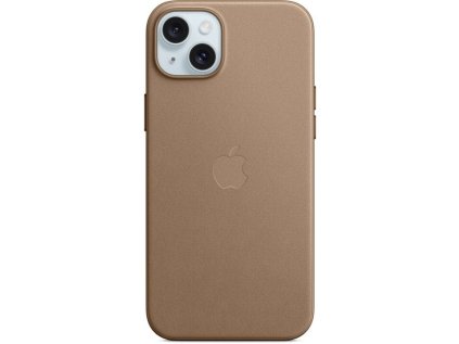 apple iphone 15 plus finewoven case s magsafe taupe ien502022