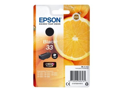 epson singlepack 33 claria ink t3331 cerna originalni ien270260