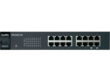 zyxel 16xgb fanless switch gs1100 16 v3 ien420488