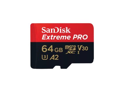 sandisk extreme pro microsdxc 64gb 200mb s uhs i u3 class 10 adapter ien444083