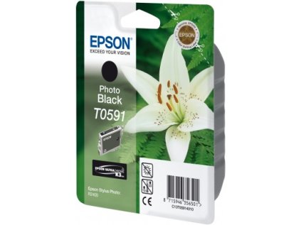 epson t0591 photo black ultra chrome k3 13ml pro stylus photo r2400 originalni ien44607