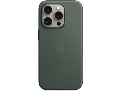 apple iphone 15 pro finewoven case s magsafe evergreen ien502039