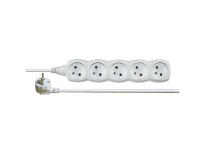 emos prodluzovaci kabel 5 zasuvek 5m bily ien295929