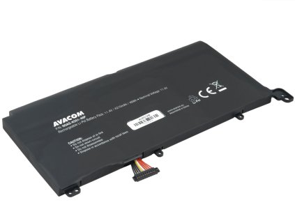 avacom baterie pro asus k551 s551 li pol 11 4v 4210mah 48wh ien512543
