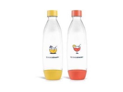 SodaStream Lahev FUSE 2x 1 l, oranžová/žlutá