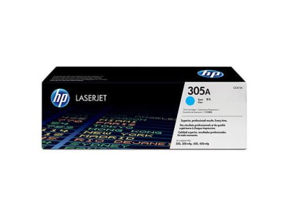 hp 305a cyan azurova toner 2600 stran pro ljp 300 400 m475 ce411a originalni ien141036