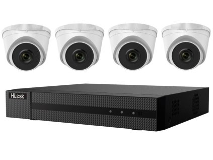 hilook powered by hikvision network kit ik 4142th mh p c 2mpx 4x kamery ipc t221h 2 8mm 1x nvr 104mh d 4p 1tb hdd ien521303