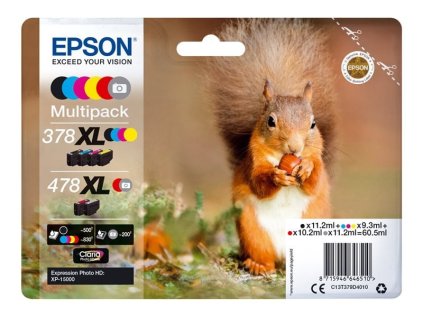 epson 478xl multipack original ien316573