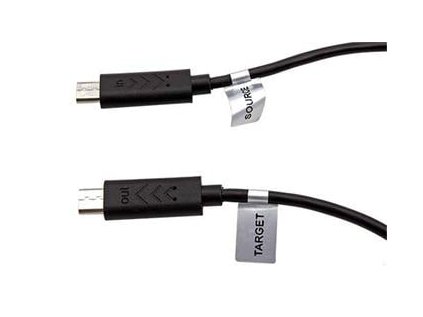 premiumcord usb 2 0 kabel na propojeni dvou chytrych telefonu microusb b m microusb b m 0 3m otg ien245747