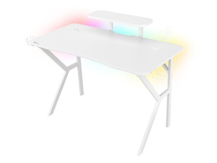 genesis holm 320 rgb herni stul s rgb podsvicenim bily ien388713