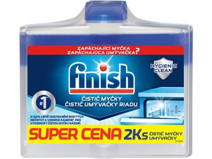 Finish Čistič myčky 250ml DUO