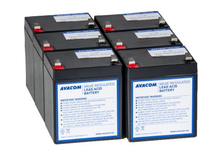avacom rbc141 kit pro renovaci baterie 6ks baterii ien465562