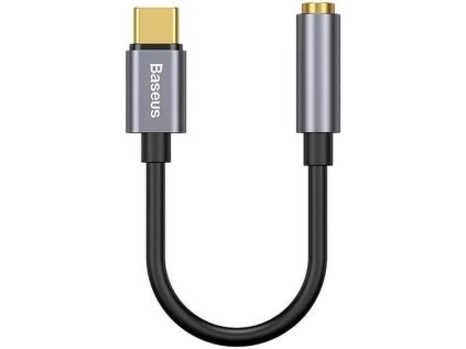 Audio adaptér Baseus z USB-C na Jack 3,5mm černý