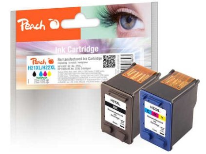 peach multipack kompatibilni s hp no 21xl c9351ae no 22xl c9352ae ien256479
