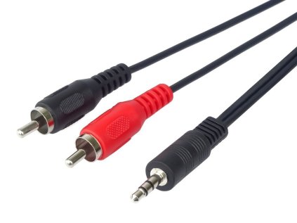 premiumcord kabel jack 3 5mm 2xcinch m m 2m ien64447