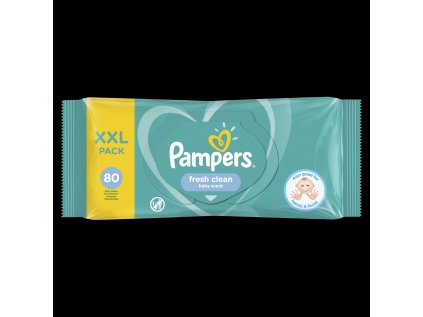 pampers fresh clean detske cistici ubrousky 80ks ien408759