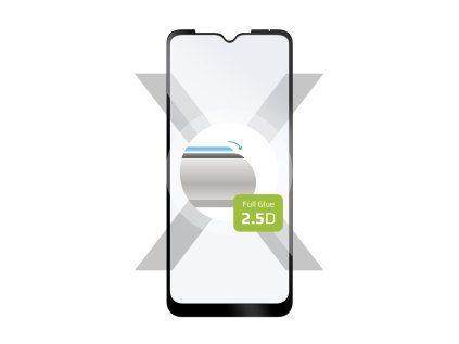 ochranne tvrzene sklo fixed full cover pro motorola moto g pure lepeni pres cely displej cerne ien444559