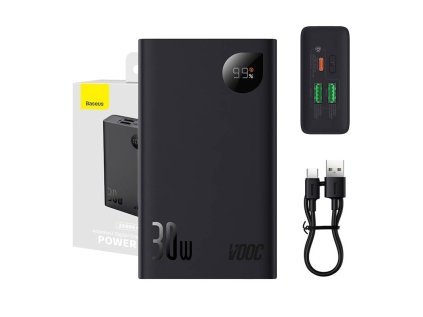 powerbanka baseus adaman 2 20000mah 30w 3xusb usb c cerna ien523389