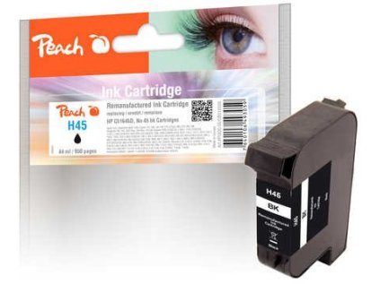 peach h45 cerna kompatibilni s hp no 45 51645a pi300 05 ien50035