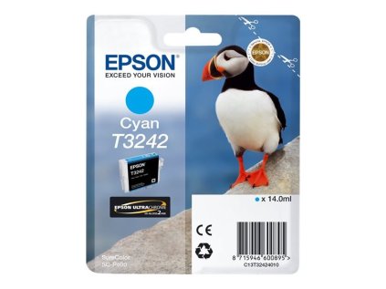 epson inkoust t3242 cyan azurova originalni ien328005